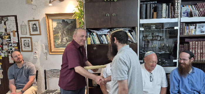 שיעור וחלוקת מילגות ליהודה שאול ירד (אודי)  הי"ד