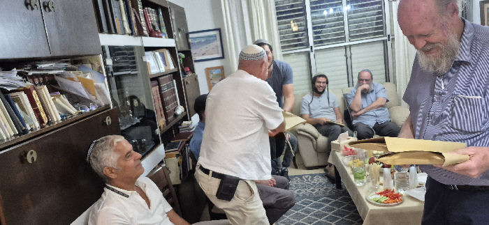 שיעור וחלוקת מילגות ליהודה שאול ירד (אודי)  הי"ד